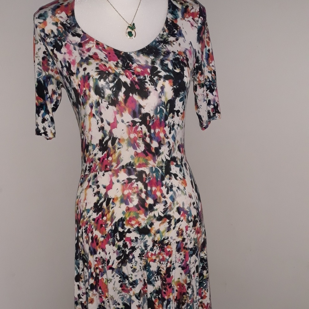 Decree multicoloured cotton cozy dress